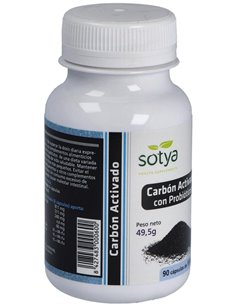 Carbón Activado Con Probióticos 550Mg Cáps. 90U de Sotya