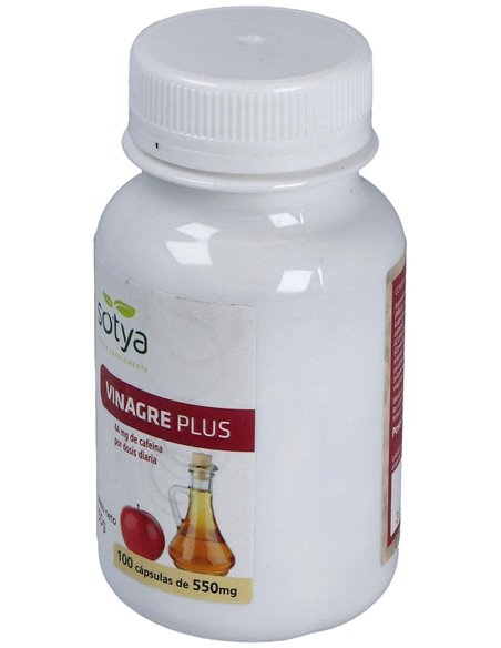 Vinagre De Manzana Plus 100Cap. de Sotya