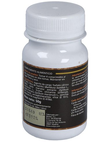 Cardo Mariano 500Mg Comp. 100U de Sotya