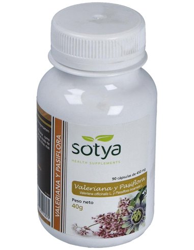 Valeriana Y Pasiflora 450Mg Cáps. 90U de Sotya