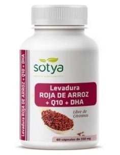 Levadura Roja De Arroz + Q10 + Dha 60Cap. de Sotya