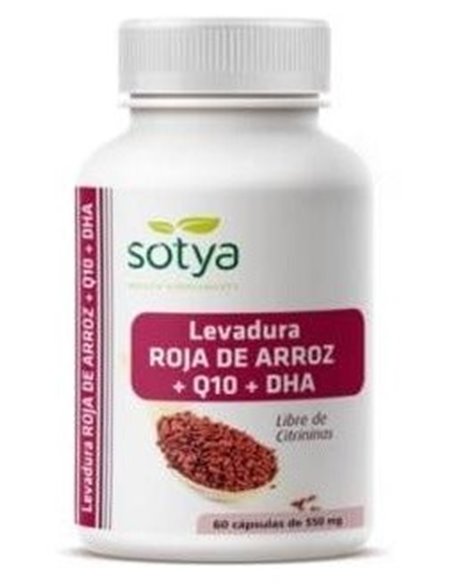 Levadura Roja De Arroz + Q10 + Dha 60Cap. de Sotya