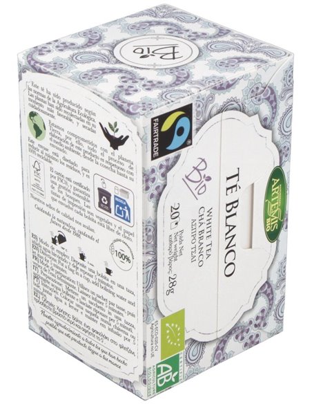 Te Blanco Infusion 20Bolsitas. Bio de Artemis Bio