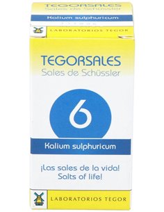 Tegorsal Nº 6 (20 G) Comprimidos de Tegor