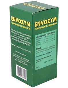 Envozym  Complemento Alimenticio  500 Comp. de Goresi-Pharma