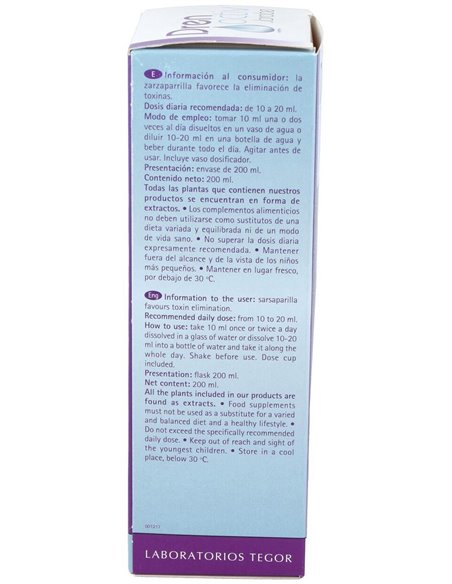 Drenactiv Jarabe 200 Ml. de Tegor