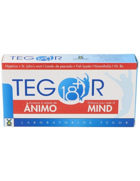 Tegor 18 +  40 Capsulas de Tegor