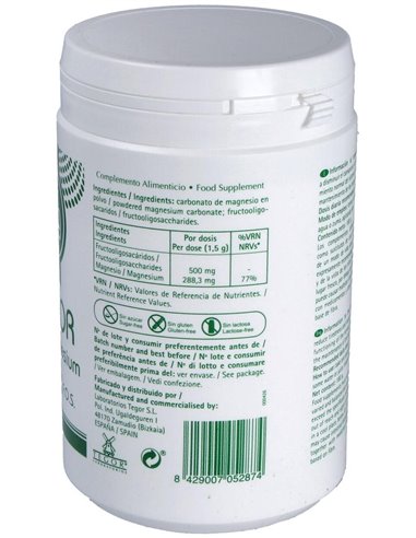 Magnesio Polvo 180 Gr. Polvo de Tegor