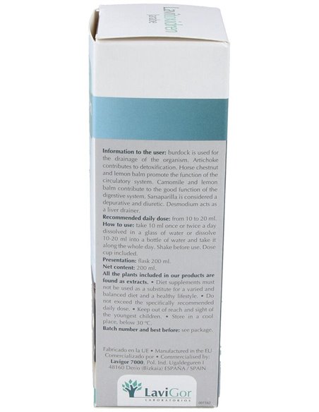 Lavitoxidren 200Ml. de Lavigor