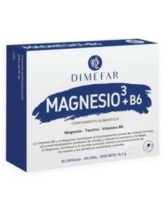 Magnesio3+B6 30Cap. de Dimefar
