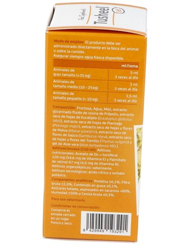 Tusheel Veterinaria 150Ml. de Heel Vet