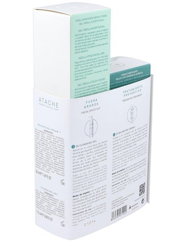 Pack Preventiva Pieles Acnéicas 50ml+115ml de Atache