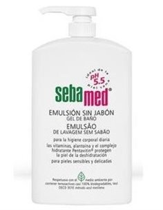 Emulsion Sin Jabon Gel De Baño 1L. de Sebamed