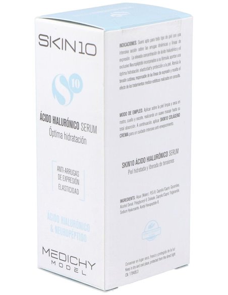 Skin10 Acido Hialuronico Serum 30Ml. de Medichy Model