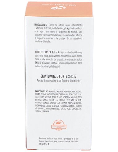 Skin10 Vita C Forte Serum 30Ml. de Medichy Model