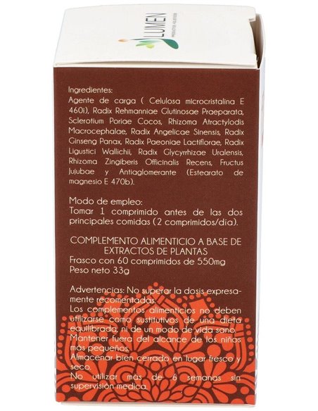 V.S.H. Vacio De Sangre En Higado 60Comp. Fitorient de Lumen