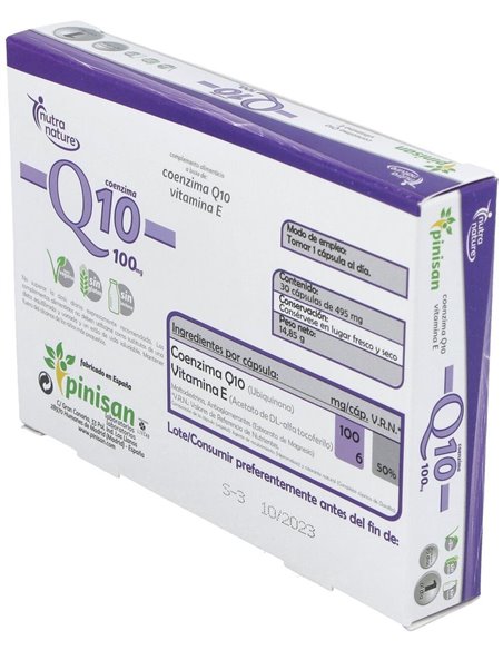 Coenzima Q10 100Mg 30Cap. de Pinisan