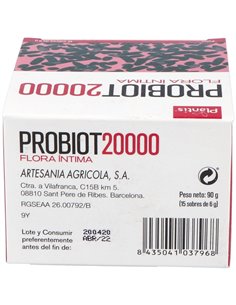 Probiot 20000 Fl. Intima 15X6G de Artesania