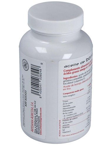 Aceite De Borraja 120Cap. de Artesania