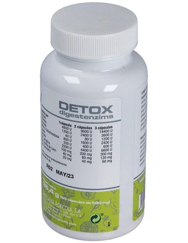 Digestenzims Detox 60Cap. de Artesania