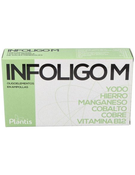 Infoligo M (Fe-Cu-Co-I-Mn) 20 Amp. de Artesania