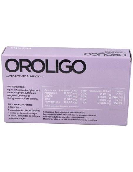 Oroligo 20 Ampollas X 5 Ml de Artesania