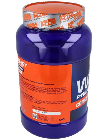 Whey Premium Competition Chocolate 1Kg. de Mega Plus