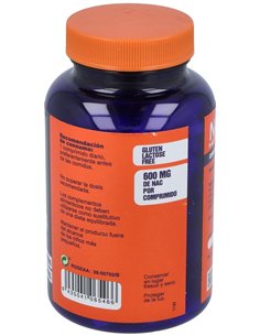 Nac N-Acetilcisteina 120Comp. de Mega Plus