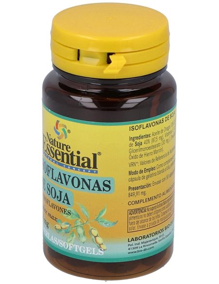 Isoflavonas De Soja 620Mg. 50Perlas de Nature Essential
