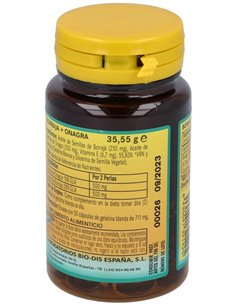 Borraja + Onagra 500Mg. 50Perlas de Nature Essential