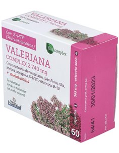 Valeriana Complex 2740 mg. 60 Capsulas de Nature Essential