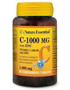 Vitamina C 1000Mg+Zinc 60Comp. de Nature Essential