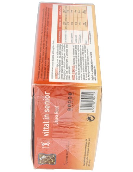 Vittal In Senior 20 Viales De 10 Ml de Plameca