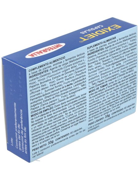 Exidiet Vientre Plano 60Cap. de Integralia