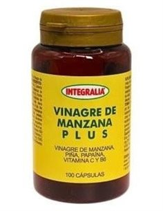 Vinagre Manzana Plus 100Cap. de Integralia