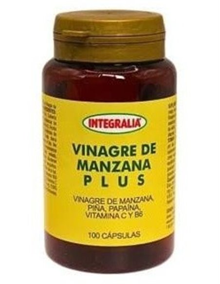 Vinagre Manzana Plus 100Cap. de Integralia
