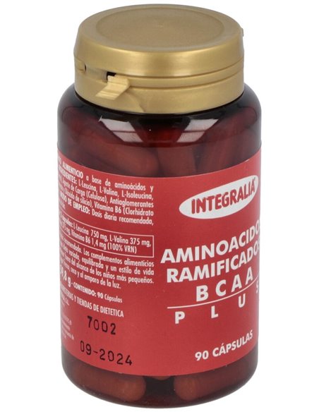 Aminoacidos Ramificados Bcaa Plus 90Cap. de Integralia