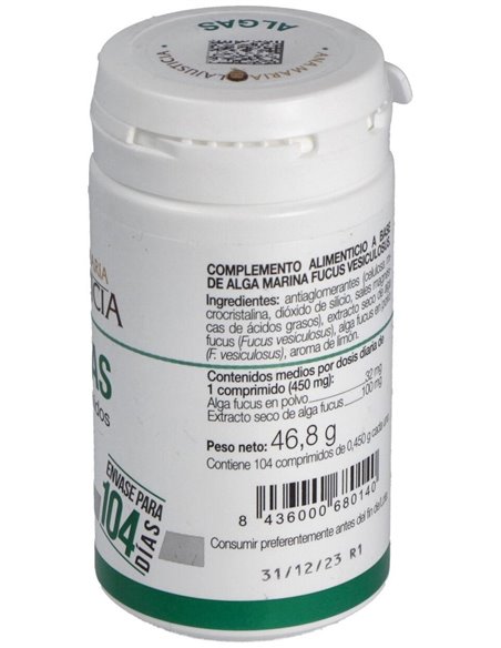 Algas Comprimidos Sabor Limon 104Comp. de Ana Maria Lajusticia