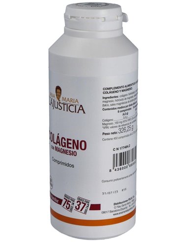 Colageno Con Magnesio 450Comp. de Ana Maria Lajusticia