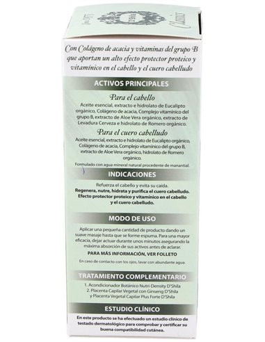 Champu Eucalipto Caida 300Ml. de Dshila