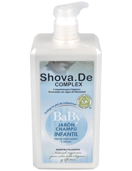 Baby Shova De Jabon Champu Infantil Aloe 1Litro de Shovade