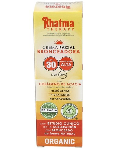 Crema Facial Bronceadora Spf30 60Ml. de Rhatma