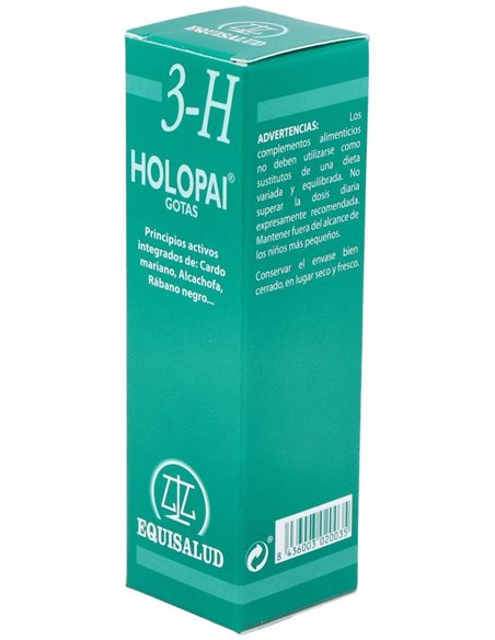 Pai-3-H Holopai (Digestivo-Hepatico) 31Ml. de Equisalud