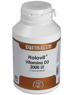 Holovit Vit. D3 2000Ui (Colecalciferol) 180Cap. de Equisalud