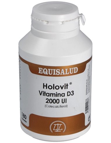 Holovit Vit. D3 2000Ui (Colecalciferol) 180Cap. de Equisalud