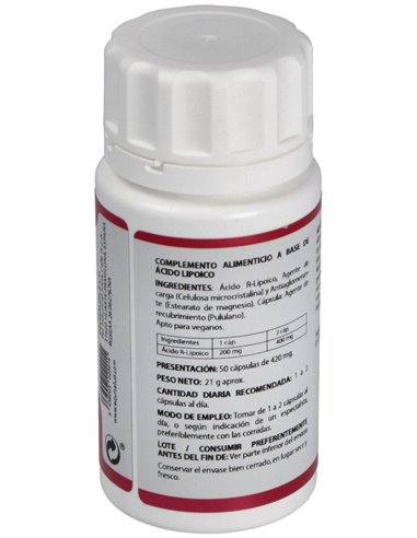 Holomega Acido R-Lipoico 50Cap. de Equisalud