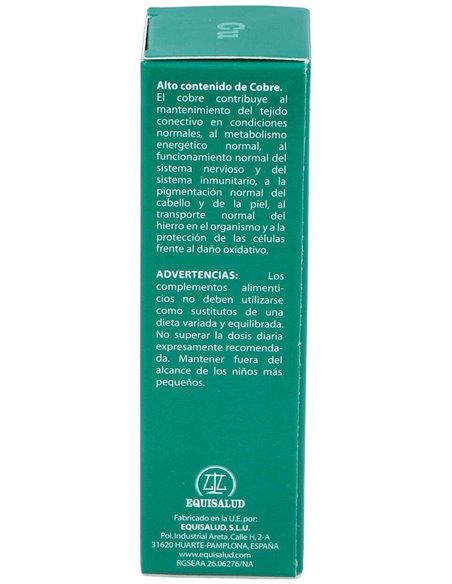 Oligogluco-Cu Cobre 30Ml. de Equisalud