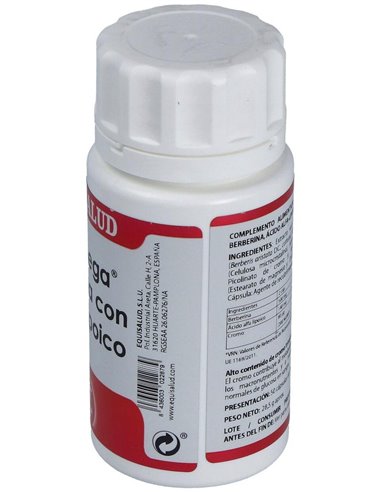 Holomega Berberina Con Acido Lipoico 50Cap. de Equisalud