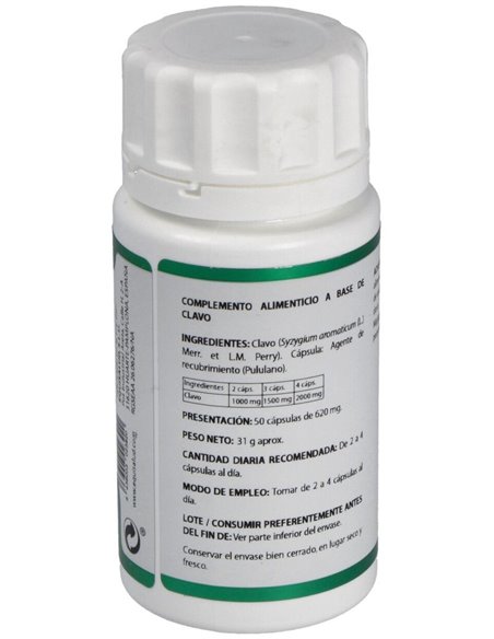 Holofit Ayurveda Clavo 50Cap. de Equisalud