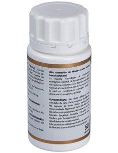 Holovit Niacina No Ruborizante 500Mg. 50Cap. de Equisalud